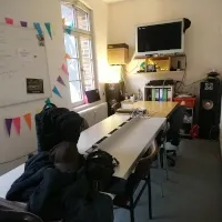 Blick in den Gruppenraum.